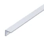 Cornière Inégale Aluminium Anodisé, L.1 M X L.1.96 Cm X H.0.86 Cm