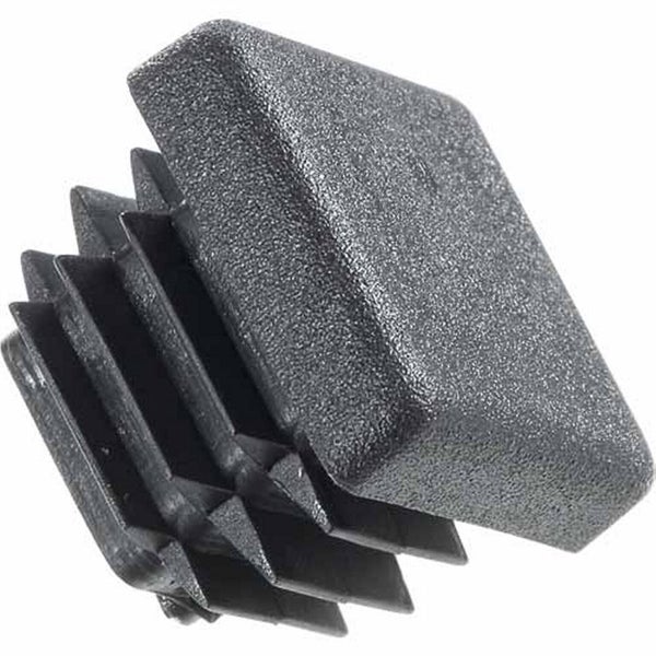 Lot De 2 Embouts Carrés Pvc Mat, L.23.5 Mm
