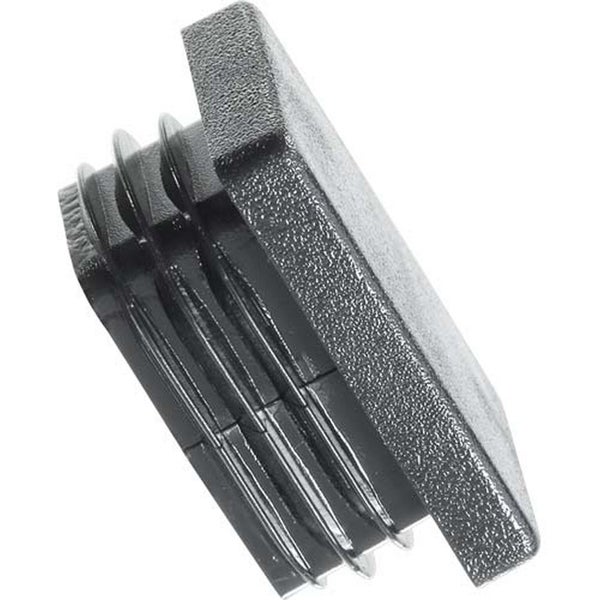 Lot De 2 Embouts Rectangles Pvc Mat, L.19.5 Mm