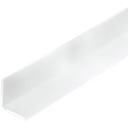 Cornière Égale Pvc Mat, L.1 M X L.2.5 Cm X H.2.5 Cm