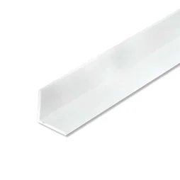 Cornière en pvc standard 40 x 40 mm L.2 m blanc