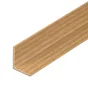 Cornière Inégale Pvc Mat, L.2 M X L.2.2 Cm X H.1.9 Cm