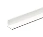Cornière égale en pvc mat, L.2.5 m x l.1.55 x H.1.55 cm
