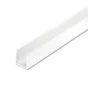 U Carré Pvc Mat, L.2.5 M X L.0.75 Cm X H.0.75 Cm