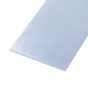 Tôle Acier Lisse Zingué Gris L.20 X L.100 Cm Ep.0.5 Mm