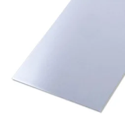 Tôle Aluminium Lisse Brut Gris L.20 X L.100 Cm Ep.0.8 Mm