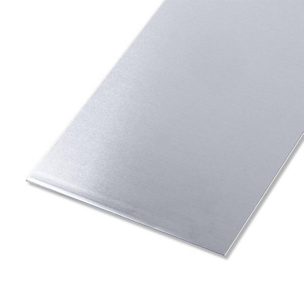 Tôle Aluminium Lisse Brut Gris L.25 X L.50 Cm Ep.1.5 Mm