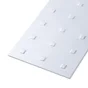 Tôle Aluminium Emboutie Anodisé Gris L.60 X L.100 Cm Ep.0.7 Mm