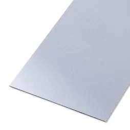 Tôle Aluminium Lisse Brossé Gris L.60 X L.100 Cm Ep.0.5 Mm