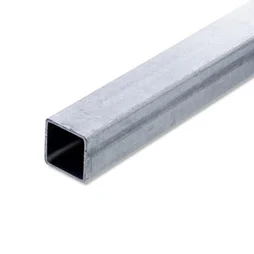 Tube Carré Acier Brut, L.1 M X L.3.5 Cm X H.3.5 Cm