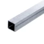 Tube Carré Acier Brut, L.1 M X L.3.5 Cm X H.3.5 Cm