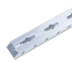 Tube Carré Aluminium Brut, L.1 M X L.2.35 Cm X H.2.35 Cm
