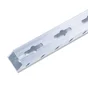 Tube Carré Aluminium Brut, L.1 M X L.2.35 Cm X H.2.35 Cm