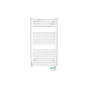 Sèche-serviettes électrique NOIROT 500W, H102.2 x l50 cm Flobain II Noirot