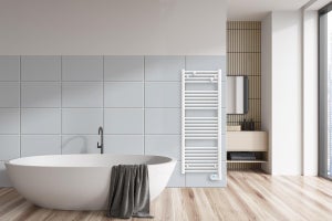 Sèche-serviettes électrique NOIROT 500W, H102.2 x l50 cm Flobain II Noirot