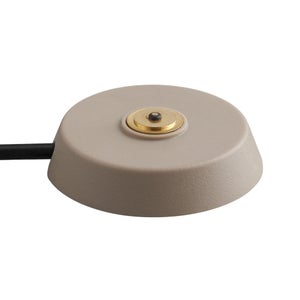 Lampe de table rechargeable USB, H.25 cm, aluminium, beige, Ellen NORDLUX