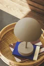 Lampe de table rechargeable USB, H.25 cm, aluminium, beige, Ellen NORDLUX