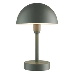 Lampe de table rechargeable USB, H.25 cm, aluminium, olive, Ellen NORDLUX