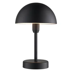 Lampe de table rechargeable USB, H.25 cm, aluminium, noir, Ellen NORDLUX
