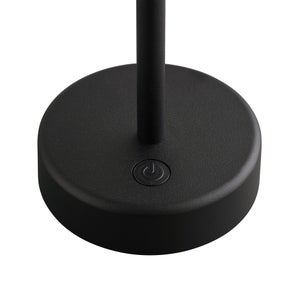 Lampe de table rechargeable USB, H.25 cm, aluminium, noir, Ellen NORDLUX