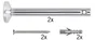 Raccord Led Métal Chrome, 0 Paulmann
