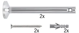 Raccord Led Métal Chrome, 0 Paulmann