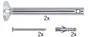 Raccord Led Métal Chrome, 0 Paulmann