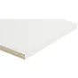 Tablette Agglomérée Blanc, L.250 X L.30 Cm X Ep.18 Mm