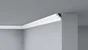 Moulure de plafond D13, polystyrène, 50x45mm, 2m, lot de 2, DECOFLAIR