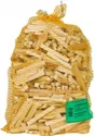 Sac de 40 L de bûchettes allume-feu en pin, L.10 cm