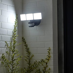 Projecteur extérieur Bastia led 4200lm 6500k ip65 noir INSPIRE