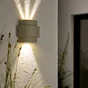 Applique extérieur Sifnos led cct bord de mer ip65 noir INSPIRE
