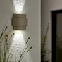 Applique extérieur Sifnos led cct bord de mer ip65 noir INSPIRE