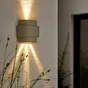 Applique extérieur Sifnos led cct bord de mer ip65 noir INSPIRE