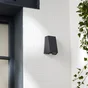 Applique extérieur solaire Balboa 110lm 3000k ip54 noir INSPIRE