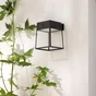 Applique extérieur solaire Kerida 500lm 4000k ip54 noir INSPIRE