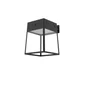 Applique extérieur solaire Kerida 500lm 4000k ip54 noir INSPIRE