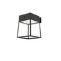 Applique extérieur solaire Kerida 500lm 4000k ip54 noir INSPIRE