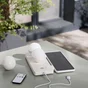 Base de charge solaire et charge USB pour 3 boules mini-Caspe, INSPIRE