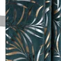 Rideau tamisant, Jelya bleu l.140 x H.240 cm