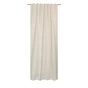 Rideau tamisant, Izoa beige l.140 x H.240 cm