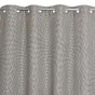 Rideau tamisant, Elyone gris l.140 x H.240 cm