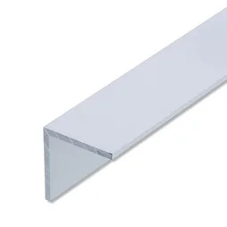 Cornière Égale Aluminium Anodisé, L.2 M X L.2.5 Cm X H.2.5 Cm
