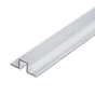 U Carré Aluminium Brut, L.1 M X L.4.35 Cm X H.1.55 Cm
