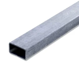 Tube Rectangulaire Acier Brut, L.2 M X L.4 Cm X H.2.7 Cm