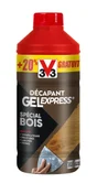 Décapant bois V33 Gel express 1L+20% gratuit