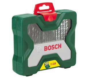 Coffret De 33 Pièces De Perçage / Vissage Pour Pierre / Métal / Bois Bosch