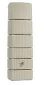 Récupérateur d'eau mural rectangulaire Slim sable 300L + robinet GARANTIA