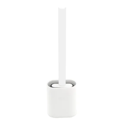 Pot avec brosse WC intégrée blanc Easy SENSEA