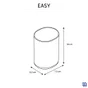 Gobelet Easy blanc SENSEA